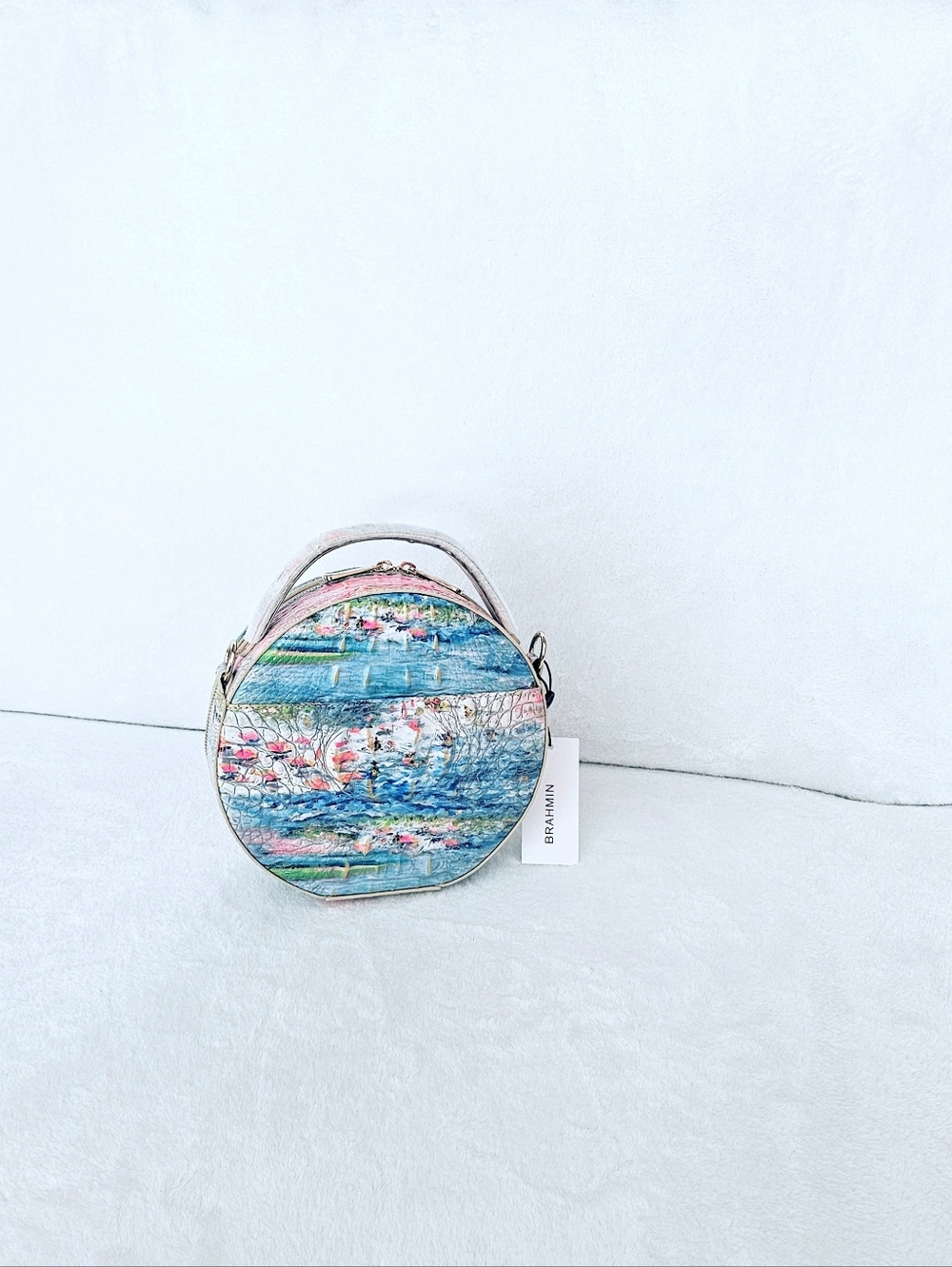 NWT Brahmin STAYCATION Lane W/ TROPIC BLUE Jane Wallet - Picture 7 of 16
